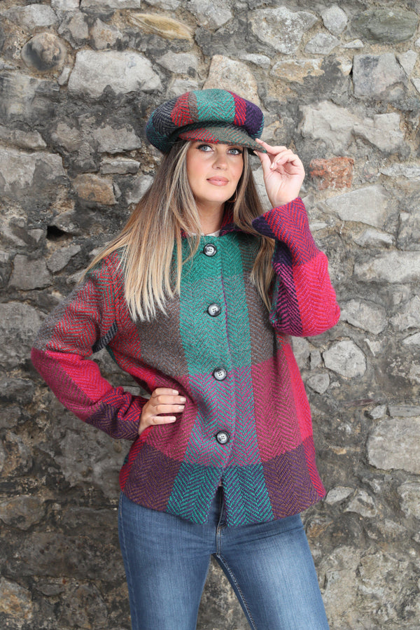Fiona Jacket Donegal Green