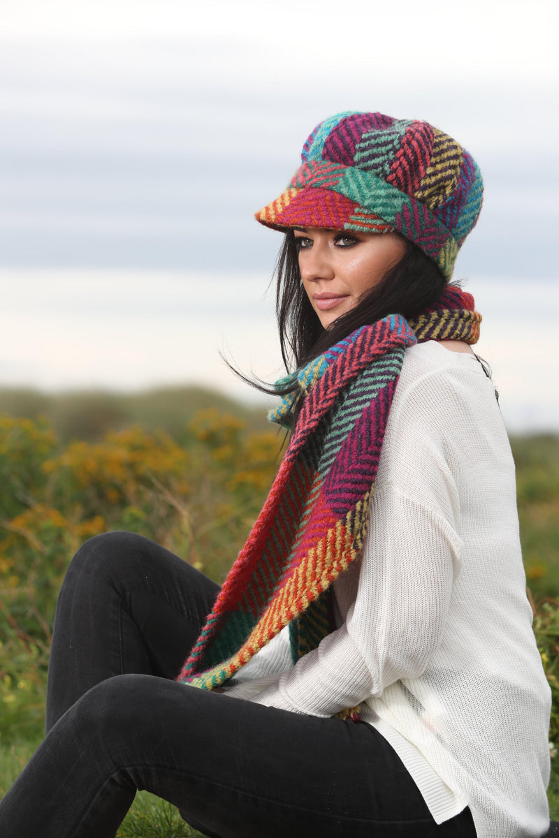 Multi Light Green Scarf